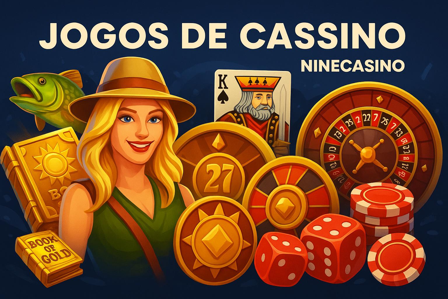 Jogos de cassino online inovadores e emocionantes na NINECASINO